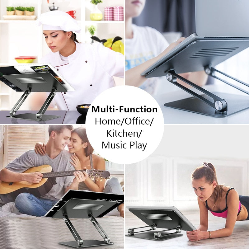 Laptop Stand for bed work from home Adjustable Aluminium NILLKIN Laptop Holder Stand Heat Release Foldable Laptop Notebook Stand