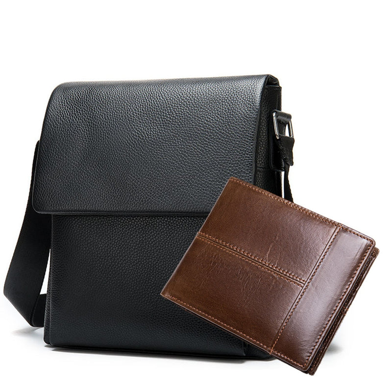 WESTAL, bolso de hombro para hombre, bolsos de mensajero de cuero genuino para hombre, bolsos cruzados negros grandes para hombre, bolso de hombre, bolsos de cuero para hombre 8830