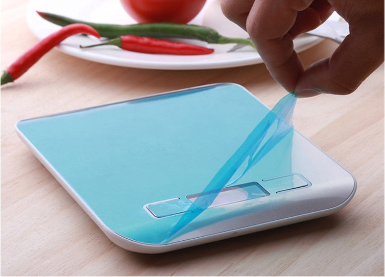 Báscula de cocina digital, pantalla LCD 1g / 0.1oz Báscula de alimentos de acero inoxidable precisa para cocinar Balanzas de pesaje para hornear Electrónicas