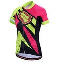 X-Tiger Women Cycling Jerseys Summer Short Sleeve Cycling Jerseys Mountain Breathable Bicycle Jersey Quick-dry Bike Jerseys