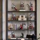 Antikes Rom Ornament Retro Spartan Charakter Modell Kunstharz Handwerk Figuren Wohnkultur Spartan Warrior Statue Figur Dekorieren Geschenk