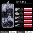 COLOUR_MAX Eyeglass Retainer Glasses Sunglasses Slip Sets Anti Slip Silicone Ear Hook