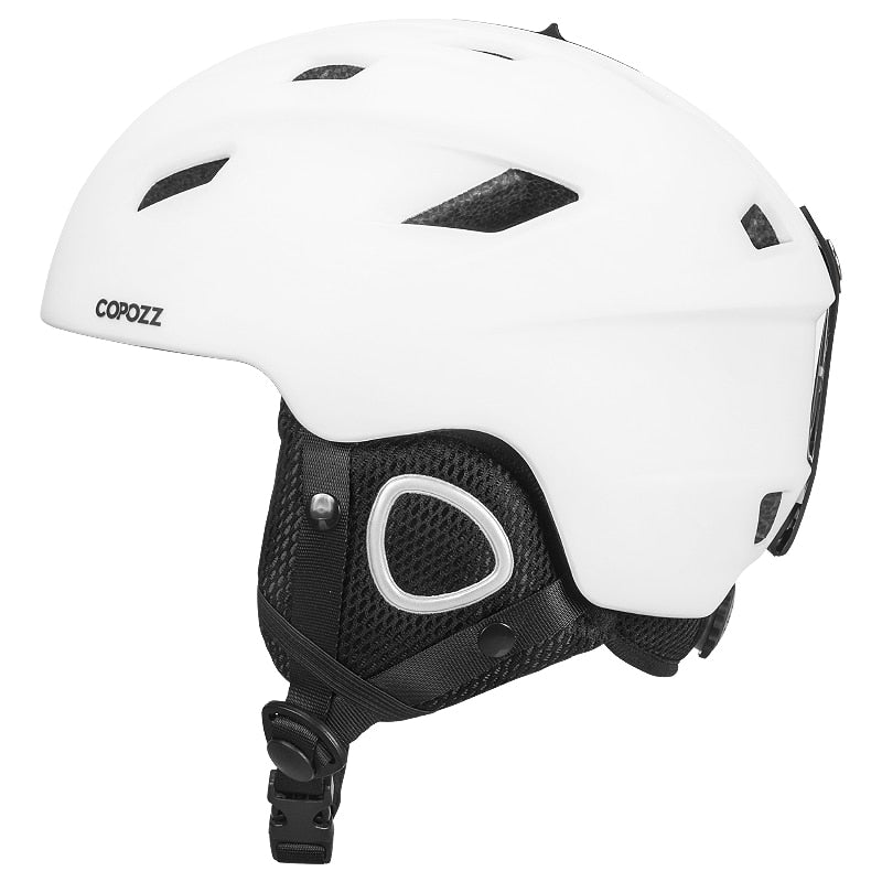 Casco de esquí ligero COPOZZ con seguridad, casco de Snowboard moldeado integralmente, motocicleta, esquí, nieve, marido, hombres, mujeres, niños y niños