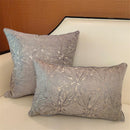 Fundas de cojín de sofá de lujo ligeras, fundas de almohada simples modernas de rejilla azul verde, fundas de almohada europeas de alta calidad, decoración de cama para el hogar