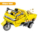 SEMBO City Engineering Bulldozer Crane Car Truck Excavator Roller Building Blocks Construction Bricks Toy for Children