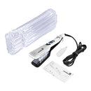 Plancha de pelo profesional vapor eléctrico peine caliente doble voltaje titanio plancha plana rizador de pelo herramienta de peinados para el cabello