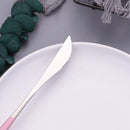 Western Cutlery Set 30 Piece Tableware Set Stainless Steel Dinnerware Black Spoon Fork Knife Dinner Set Complete Home Flatware