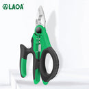 LAOA Stainless Steel Electrician Scissors 1.5-4mm² Wire Cutter Wire Stripping Cutting Terminal Crimping Tools Taiwan,China