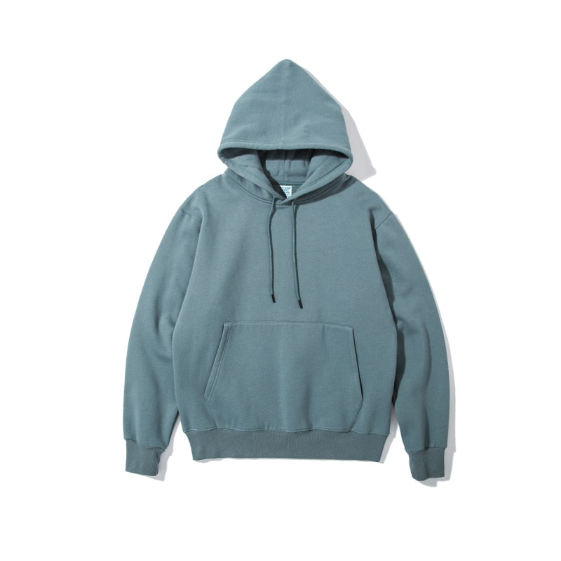 INFLACIÓN 2022 Invierno Hombre Sudaderas con capucha de lana gruesa Unisex Hip Hop Sudaderas con capucha lisas Clásicos Tejidos de terciopelo grueso Sudaderas con capucha 167W17