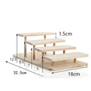 New Arrival Assembleable Bamboo Sunglasses Stand Glasses Display Jewelry Holder Bracelet Watches Show Product 1-5 Layers Options