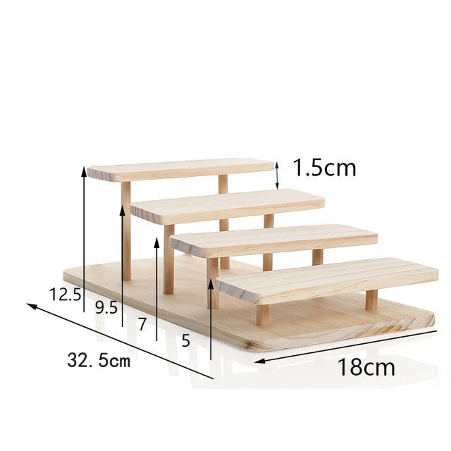 New Arrival Assembleable Bamboo Sunglasses Stand Glasses Display Jewelry Holder Bracelet Watches Show Product 1-5 Layers Options