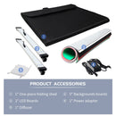 Cajas blandas para estudio fotográfico, mesa de fotografía regulable plegable portátil, Kit de tiendas de campaña con tablero de fondo de 3 uds