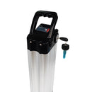 24v 36v 48v silver fish ebike battery case electric bike battery box fat tire bike battery case emtpy box