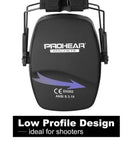 ZOHAN Noise Reduction Safety EarMuffs NRR 26dB Shooters Hearing Protection Earmuffs Adjustable Shooting Ear Protection Protector