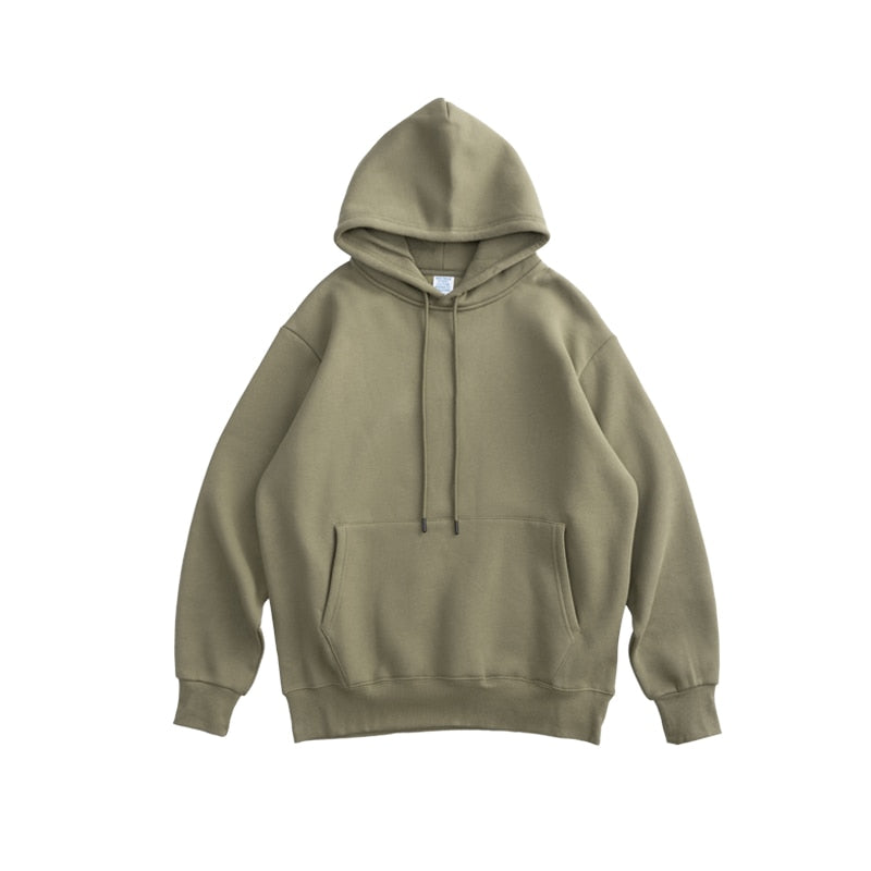 INFLACIÓN 2022 Invierno Hombre Sudaderas con capucha de lana gruesa Unisex Hip Hop Sudaderas con capucha lisas Clásicos Tejidos de terciopelo grueso Sudaderas con capucha 167W17