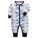 Baby Clothes Autumn 2021 Newborn Baby Pure Cotton Long-sleeved Jumpsuit Romper 3-24M Baby Boy&Girl Clothing