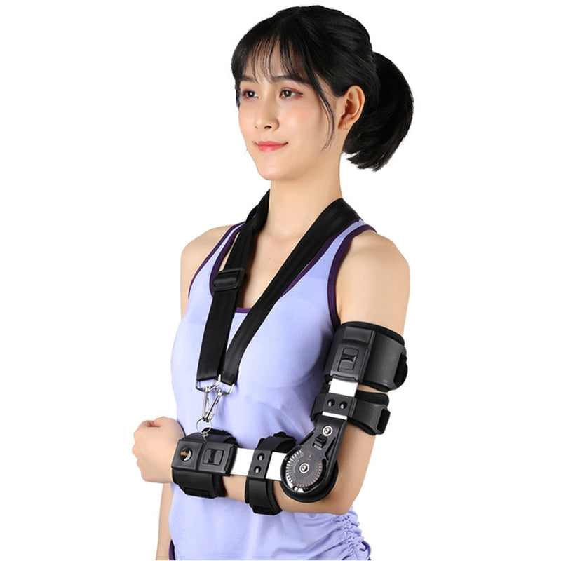 1Pcs Einstellbare Ellenbogengelenk Feste Klammer Korrektive Orthese Aktivitätsbegrenzung Armbruchschutz