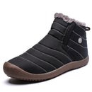 MVVT Plus Size Men Winter boots Unisex Quality Snow Boots For Men Waterproof Winter Shoes Men&