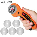 27Pcs Rotary Cutter Kit 45mm Rotary Cutter &amp; Carving Knife &amp; A4 Cutting Mat &amp; Sewing Pins for Fabric Leather DIY Sewing Craft