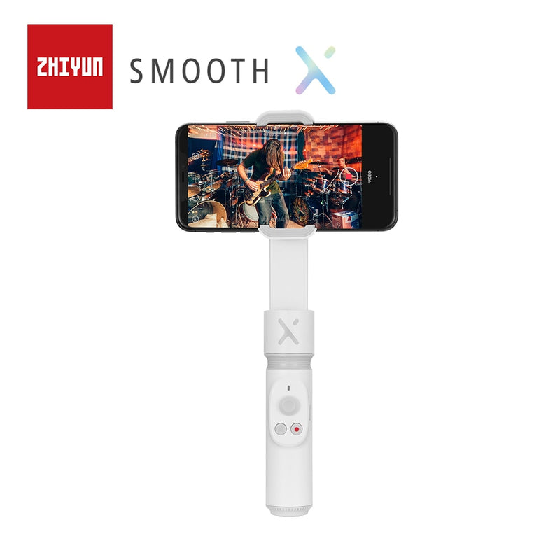ZHIYUN Official SMOOTH X Phone Gimbal Selfie Stick Handheld Stabilizer Palo Smartphone für iPhone Samsung Huawei Xiaomi Redmi