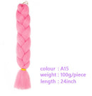 Black Star Hair Ombre Jumbo Braiding Hair Extensions 24 Inch Twist Braids Synthetic Hair Fiber for Twist Braiding for Women