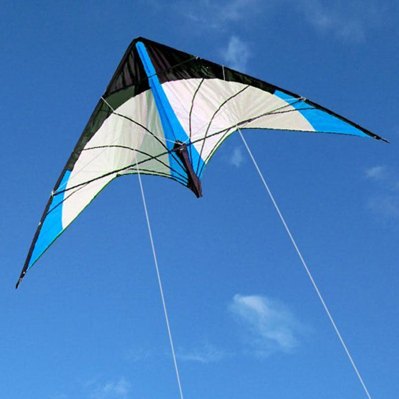 Outdoor Fun Sports 48/72 Zoll Dual Line Lenkdrachen für Erwachsene Pwoer Kite mit Griff und Schnur Gutes Fliegen