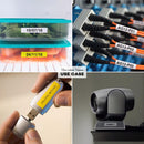 100 Uds p-touch compatible tz231 tz-231 12mm negro sobre blanco cinta de etiquetas para impresora p-touch tz131 431 531 631 731