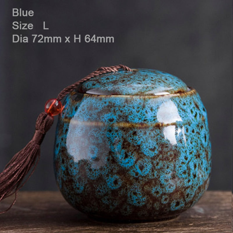 Memorial Container Pet Ashes Urn Handpainted Ceramics Urn Cremation Pet Bird Ash Holder Burial At Home