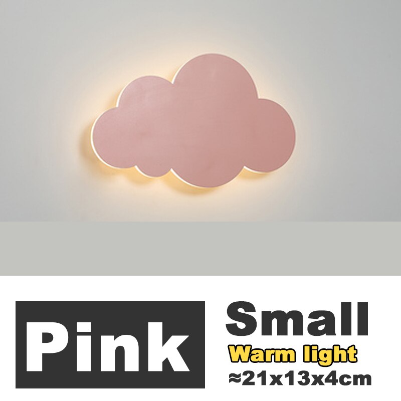 Homhi Cloud Kids Wall Decor Loft Bed Wall Light Fixture Habitación de los niños Sconce In The Nursery Lámparas Decoración estética HWL-016