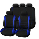 Funda de asiento de coche que se adapta a la mayoría de los coches, camiones, SUV o furgonetas, Protector de cojín automático transpirable, tela de poliéster, accesorios interiores universales