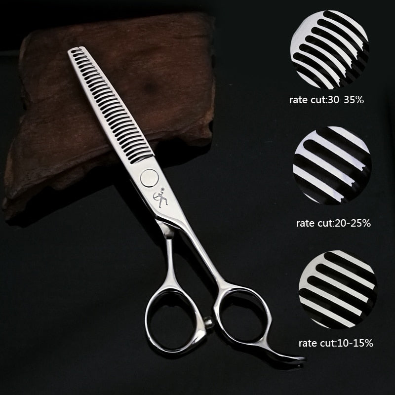 Haircutting Barber tools hairdressing  tools cutting scissors professional