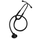 All Black Medical Cardiology Doctor Stethoscope Professional Medical Heart Stethoscope Nurse Student Medical Equipment Device