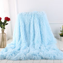 Soft Warm Bedding Throw Blanket Plush Fluffy Faux Fur for Bed Cover Sheet Throw Home Decoration Comfortable Blanket