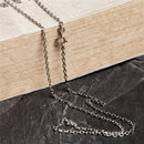 MKENDN Ocean Style 100% Plata de Ley 925 52HZ ballena colgante collar para hombres mujeres amor joyería regalo