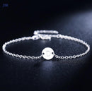 Hot sale silver color bracelet beautiful flowers for women classic high quality fashion jewelry wholesale JSH-lh013