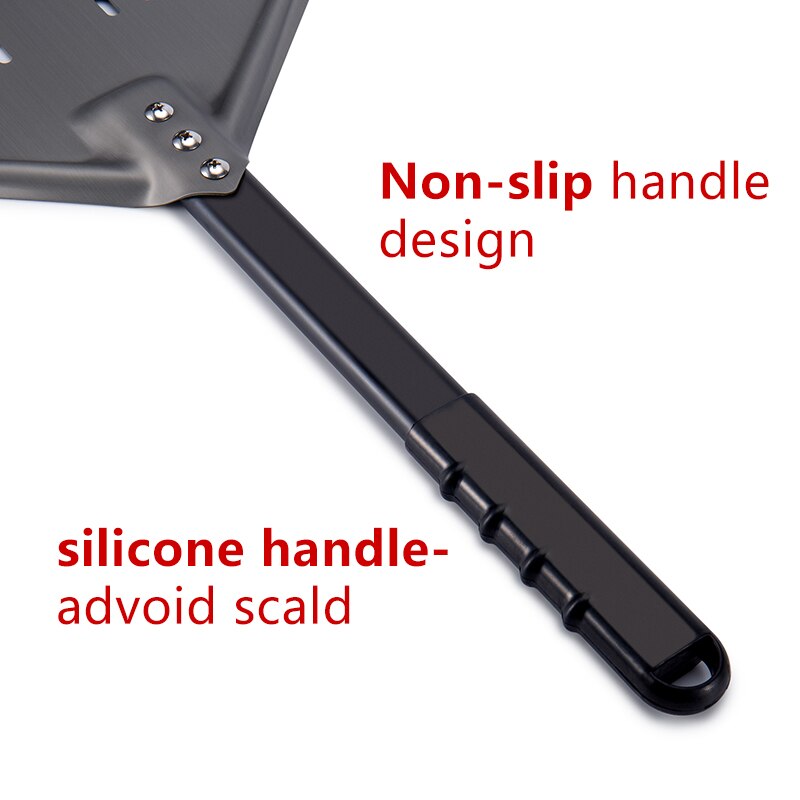 New Pizza Peel Aluminum Pizza Shovel With Long Handle Custom Pizza Paddle Factory Pastry Baking Accessories
