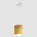 Nordic Minimalist E27 LED chandelier modern home decor wood indoor lighting bedroom living room study hanging lamp pendant light