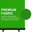 PYNSSEU 150cm*200cm Background Collapsible Green Screen Chromakey Backdrop Pull-up Stand For YouTube Video Game Virtual Studio