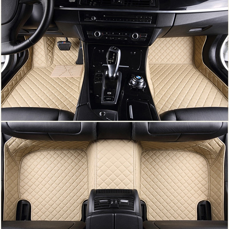 Custom Car Floor Mats for 98% car model for BMW Mercedes audi toyota honda ford Mazda Nissan VW Hyundai car accessories