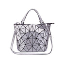 Luminous bag bao bag geometric bags for women 2020 Quilted Shoulder Bags Laser Plain Folding female Handbags bolsa feminina