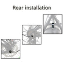 Guardabarros de bicicleta de nieve GORTAT, guardabarros de 26*4,0 pulgadas, alas de cobertura completa para pieza de bicicleta gruesa, Material de hierro, fuerte, duradero, envío gratis