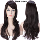 S-noilite Synthetic 28colors 22inch Loose Wave Wigs Halloween Cosplay Wig Blue Red Pink Grey Purple Hair Wig Cosplay for party