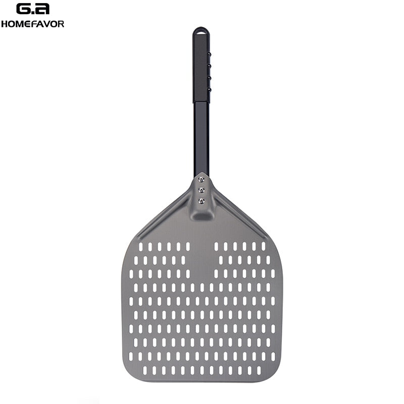 New Pizza Peel Aluminum Pizza Shovel With Long Handle Custom Pizza Paddle Factory Pastry Baking Accessories