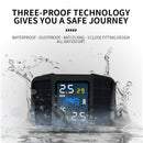 SAMEUO Motorcycle TPMS Tire Pressure solar Power Alarm Motorbike Tire Pressure Monitoring System for Tyre Monitoring