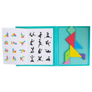 New Kids Magnetic 3D Puzzle Jigsaw Tangram Thinking Training Game Baby Montessori Learning Educational Wooden Toys for Children