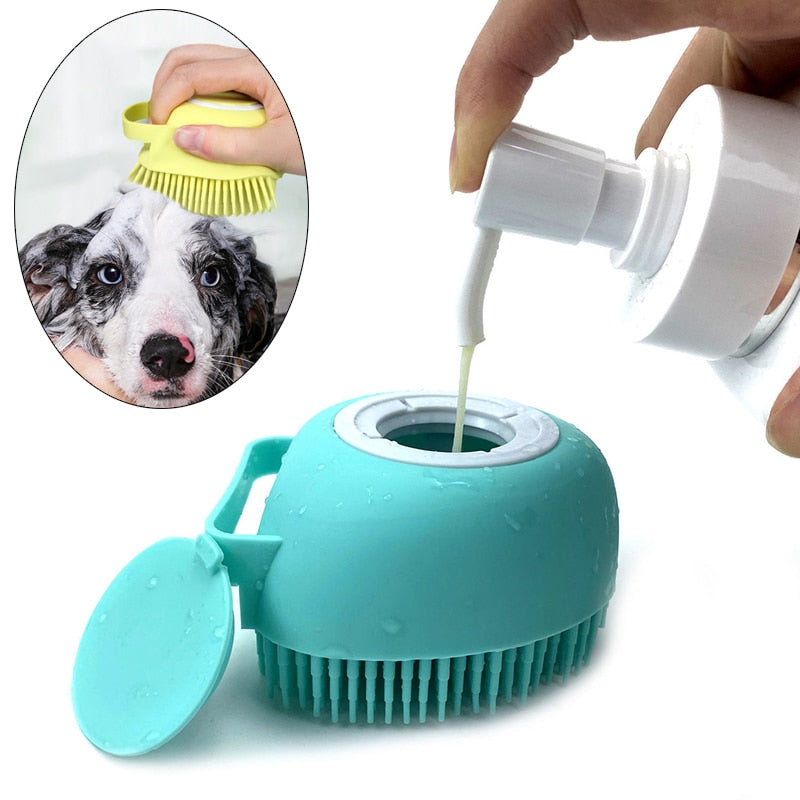 Baño cachorro perro grande gato baño masaje guantes cepillo suave seguridad silicona Mascotas accesorios para perros gatos herramientas Mascotas productos