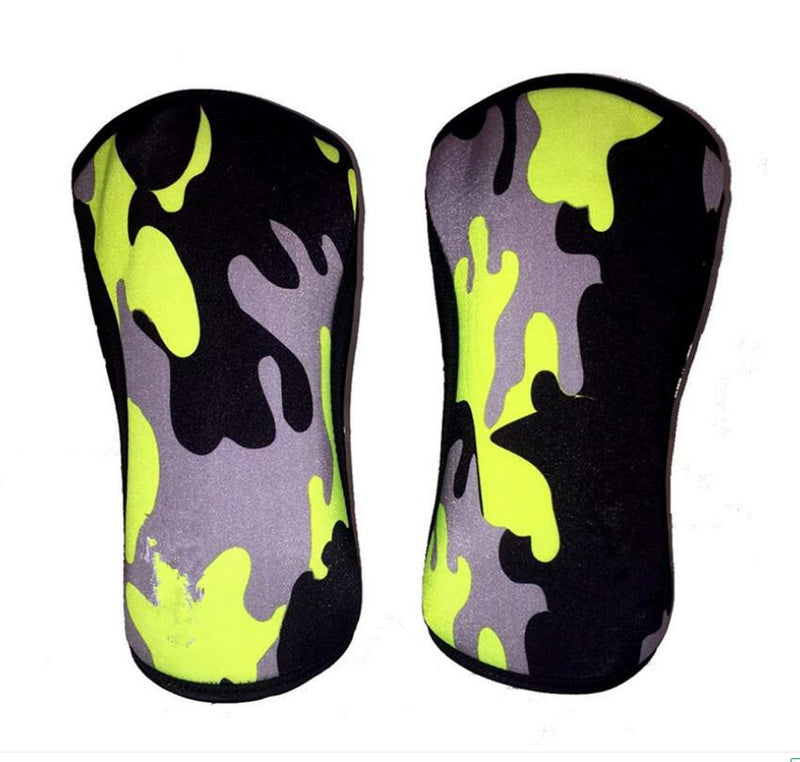 Women Men Teens 7mm Neoprene Sports Kneepads Compression Weightlifting Pressured Crossfit Training Knee Pads Support Custom Logo