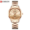 CURREN Watch Women Top Brand Quartz Female Bracelet Watches Stainless Steel Wrist Watch For Ladies Reloj Mujer Gift Rose Gold