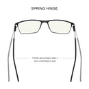 MERRYS DESIGN Men Anti Blue Ray Light Blocking Glasses UV400 Glasses For Computer Titanium Alloy Glasses S2170FLG
