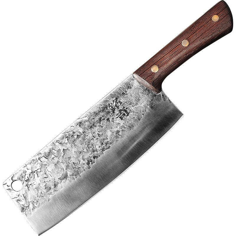CHUN-cuchillo de cocina forjado a mano, carne picada profesional, rebanada de verduras, cuchillos tradicionales para ahorrar trabajo, cuchilla afilada Nakiri